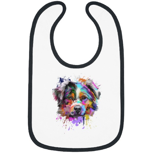 Australian Shepherd Gifts for Dog Lovers Bibs