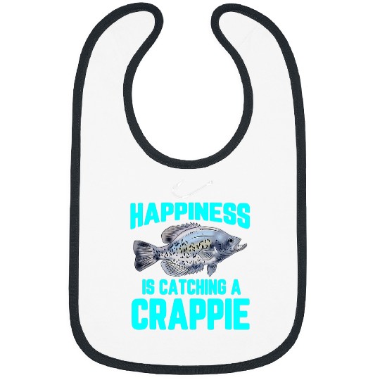 Fishing Funny Crappie Fishing Freshwaterr Crappie Fish Fisher Bibs