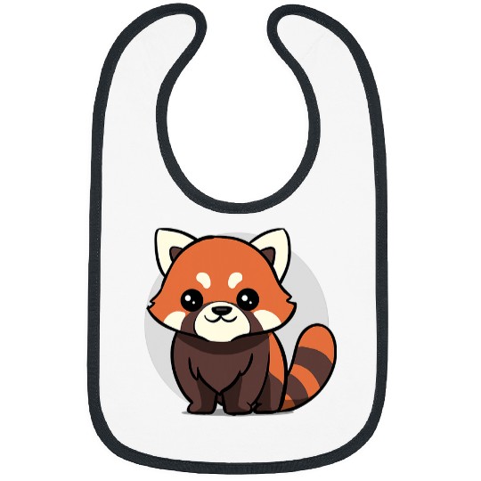 Funny Bear Adorable Chibi Kawaii Baby Red Panda Lover 160 Cute Bears Bibs