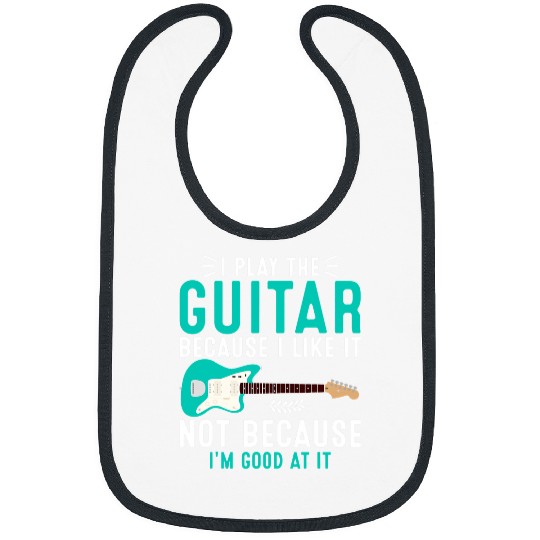 Guitarist Retro vintages Electric Guitarist Heavy Metal Rock 2 Guitar Bibs