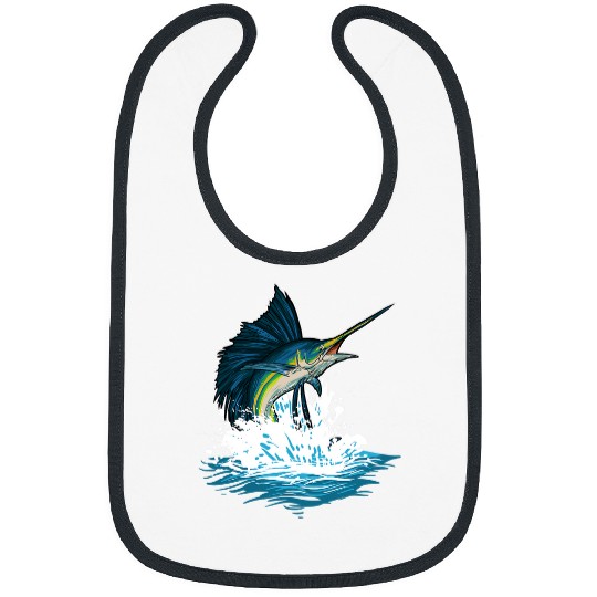 Fishing Deep Sea Fishing swords Fish Fisher Bibs