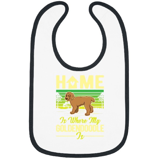 Dog Goldendoodle homes is where my Goldendoodle is Goldendoodle Bibs