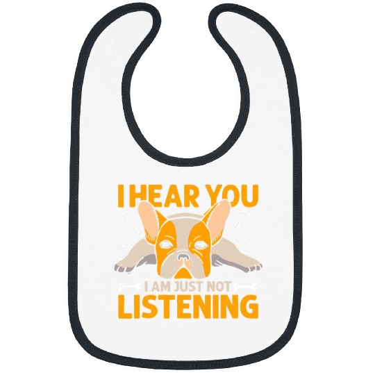 Dog Basset Hound I Hear You Not Listening Dog Lover Bibs