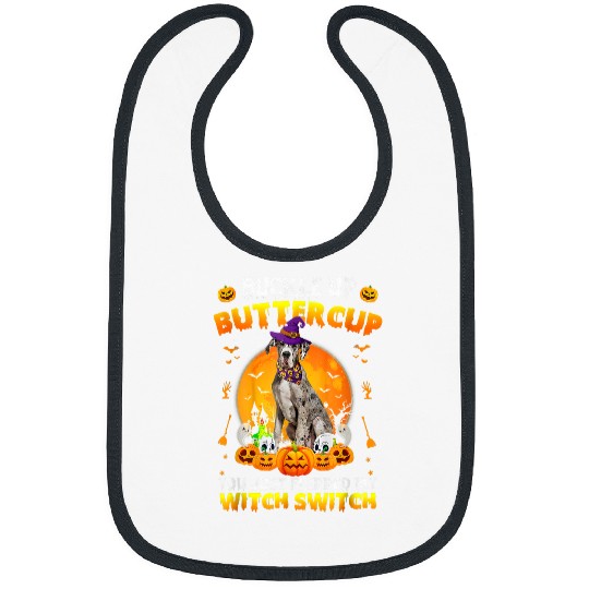 Dog Great Dane Buckle Up Buttercup Halloween Costume 307 Bibs