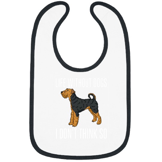Dog Airedale Terrier Puppy Owner Lover 4 Bibs