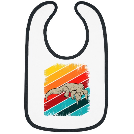 Dragons Komodo Dragon Apparel Animal Lover Design Wildlife Bibs