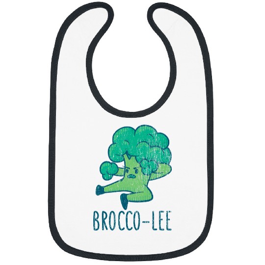 Kung Fu Karate Mixed Martial Arts MMA Broccoli Gift Bibs