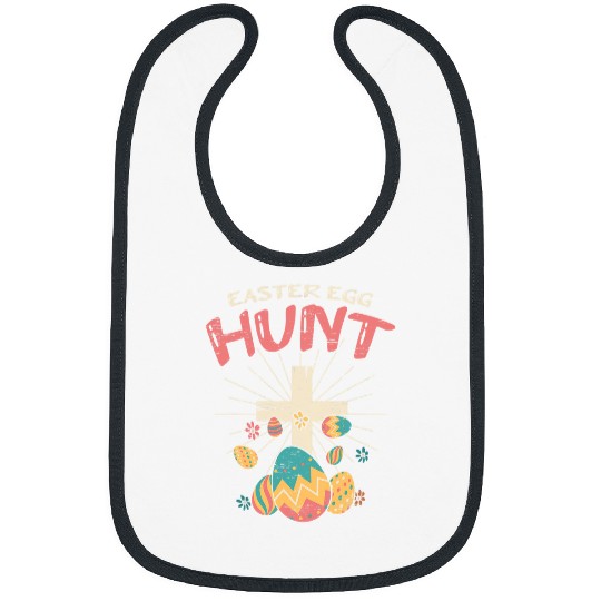 Christian Easter Egg Hunt Easter Jesus Resurrection Sunday Egg Christ Bibs