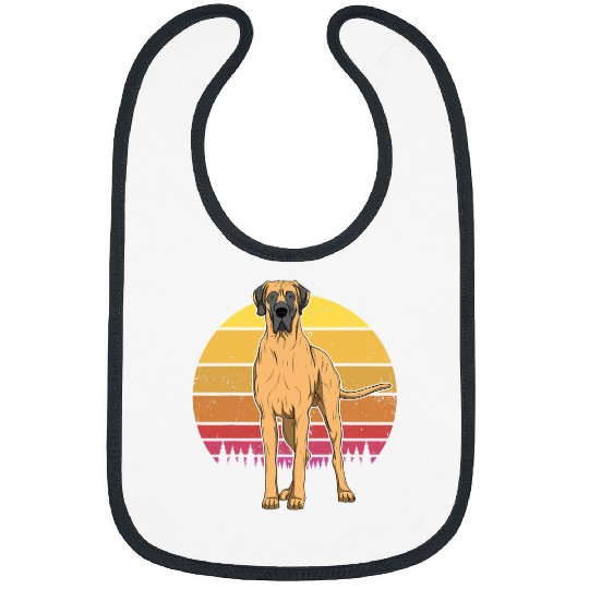 Dog Great Dane German Mastiff Great Dane Sunset 29 3 8 Bibs