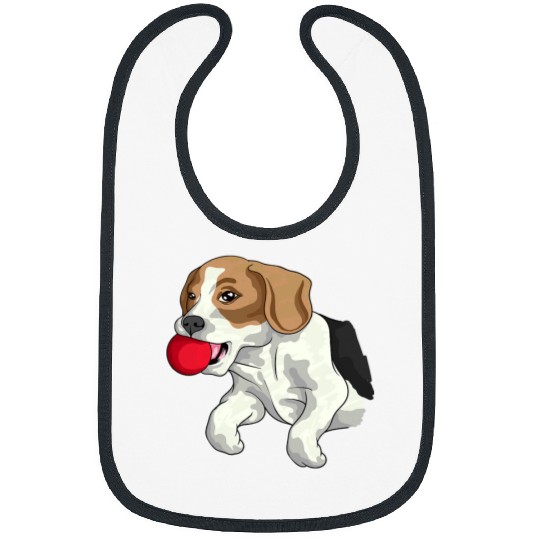 Dog Jack Russell Cute Jack Russell Terrier Chasing Ball Terrier Lover Dog Bibs