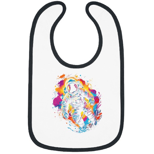 Astronaut Planet Science Moon Solar system Bibs