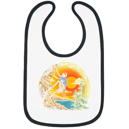 Climbing Climber Skeletons Rock Climber vintages Climbing Bouldering Nature Climb Bibs