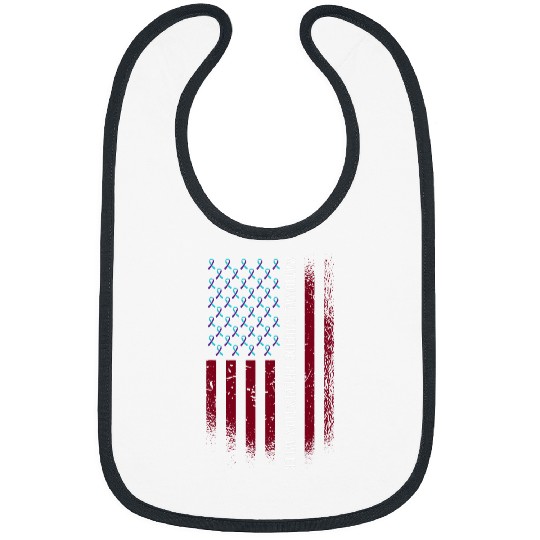 American Advocacy Flag National suicides Prevention Week Bibs