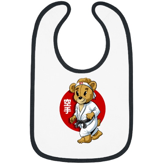 Kids Karate Bear Bibs