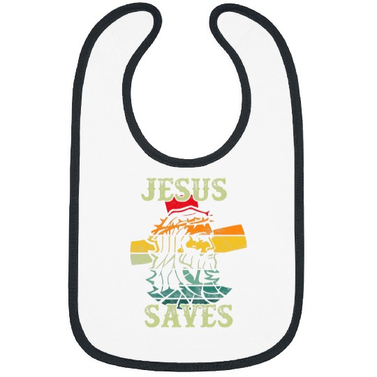 Christian vintages Jesus Saves Christian Catholic Faith Christ Bibs