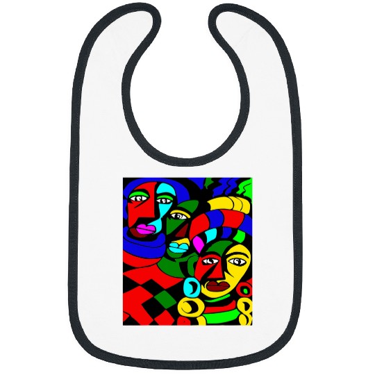 African Art Afrocentric Bibs