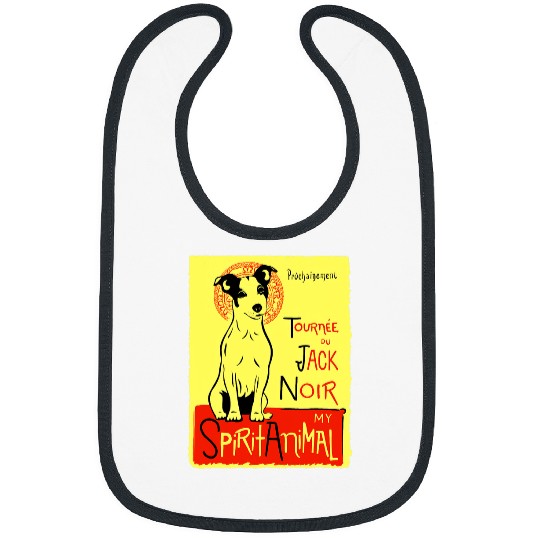 Dog Jack Russell Cute Funny Jack Russell Terrier Dog Art Jack Russell Gift Bibs