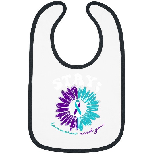 988 suicides Prevention Stay Tomorrow Needs You Mental Health Bibs