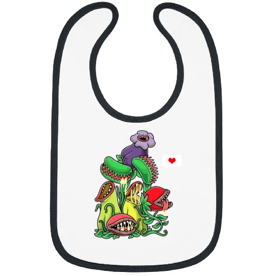 Carnivorous Plant Lover Venus Flytrap Gardening Gardener Bibs