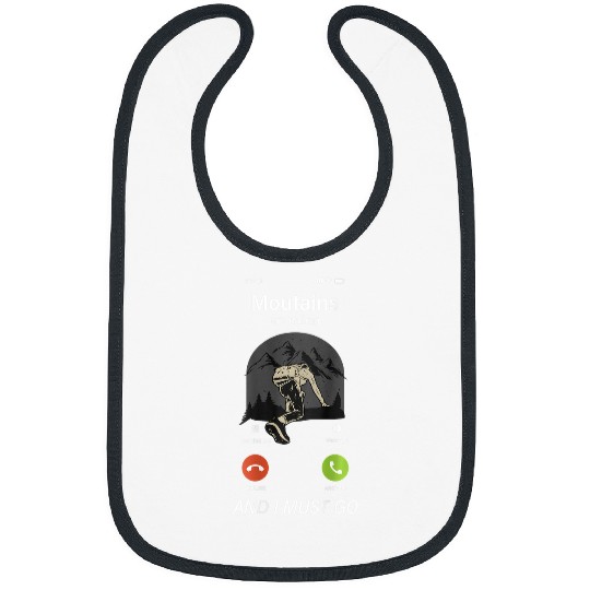 Climbing Climber Mountaineering Mountain Calling Rock Climbing Art on Back Climb Bibs