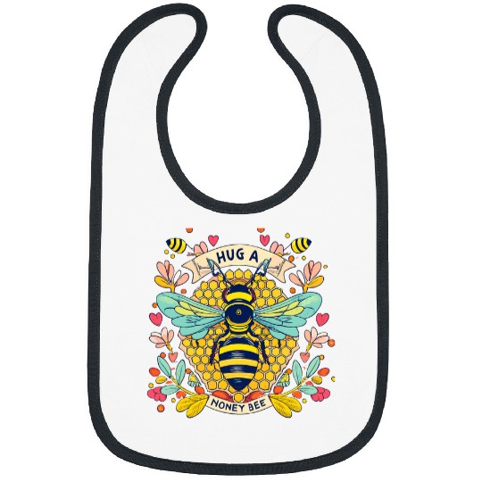 Hug A Honey Bee BeeLoved NatureInspired Beekeeping 1 Bibs