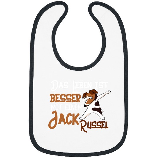 Dog Jack Russell Funny saying dog owner Jack Russell Terrier Bibs