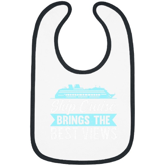 Cruising Ship Cruise Vacation Travel Boat 11 Bibs