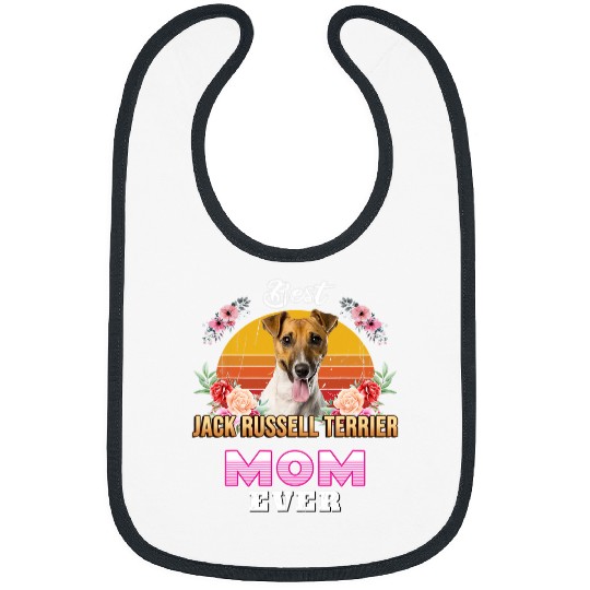 Dog Jack Russell bests Jack Russell Terrier Mom Ever Mothers Day For Dog Mom Bibs