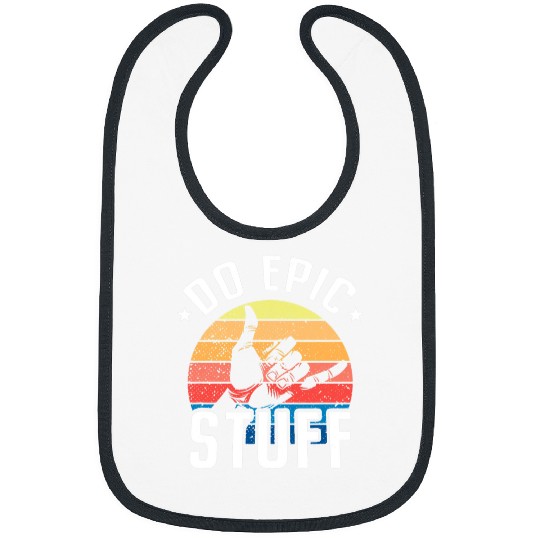 Surf Life Do Epic Stuff Surfer Hang Loose Shaka Windsurfing Surf Bibs