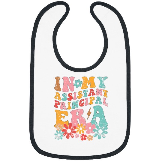 Groovy In My Assistant Principal Era Job Title School Worker 8 Bibs