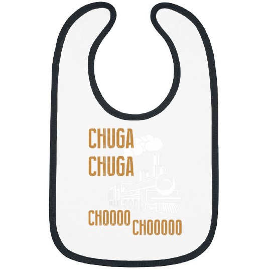 CHUGA CHUGA CHOO CHOO EXPRESS TRAIN Bibs