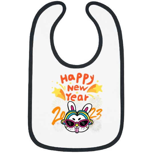 Rabbits New Years Eve NYE 2Happy Chinese New Year Of The Rabbit Bibs