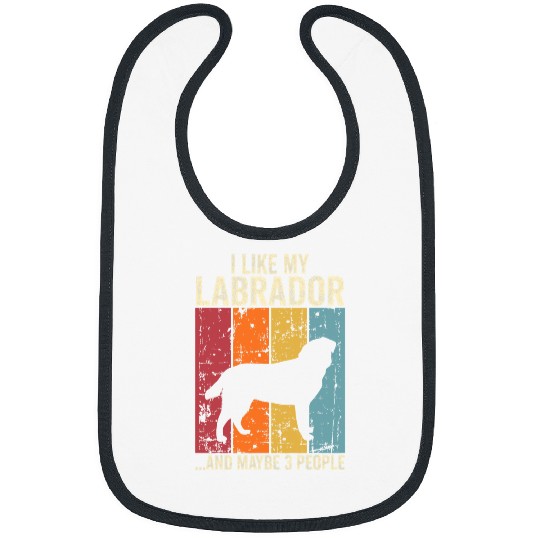 Labrador Lab Dog Labrador and maybe 3 people dogs Bibs