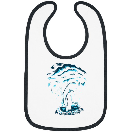 ghosts Demon Monster Dark Garden Creature Devil Bibs