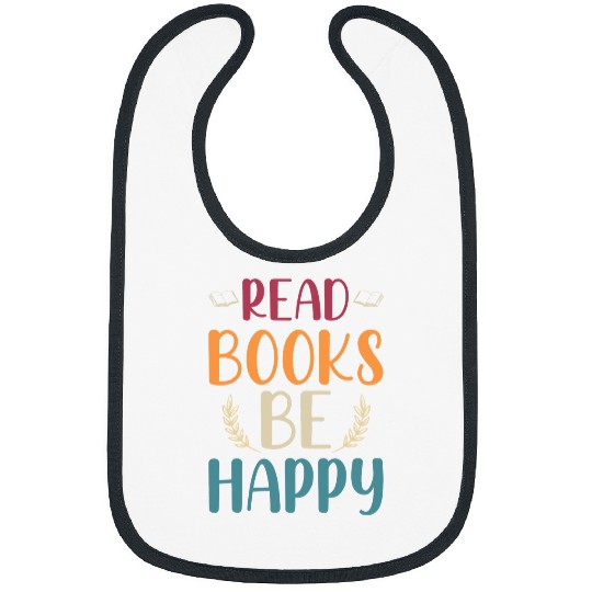 Reading Book Lover Librarian Gift Book Reader Bibs