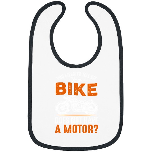 Motocross Biker Racing Racer Funny E Bike Design No Bike Without Motor162 Race Speed Bibs