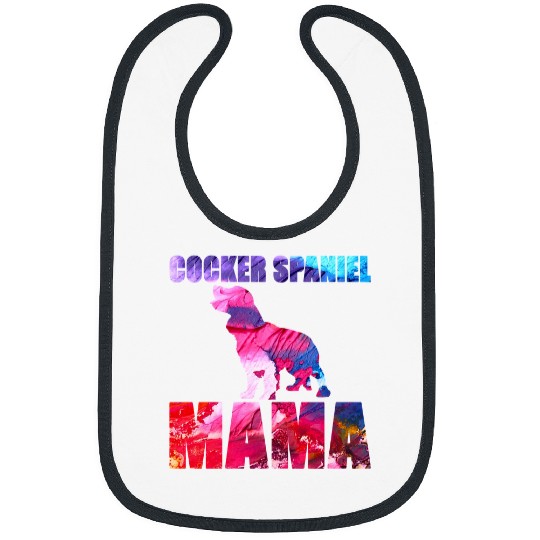 Dog Cocker Spaniel Mama puppy pet paw Bibs