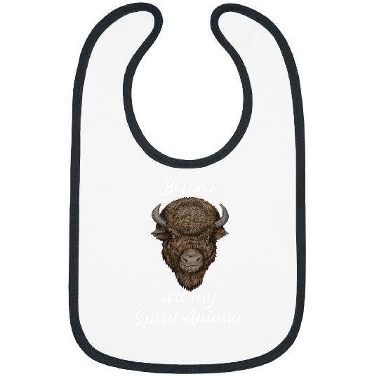 Bison Women Buffalo Gifts Yosemite National Park Bibs