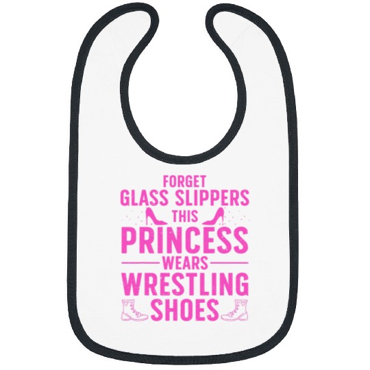 Cool Wrestling For Women Girls Kids Wrestler Princess Sports 1 Bibs