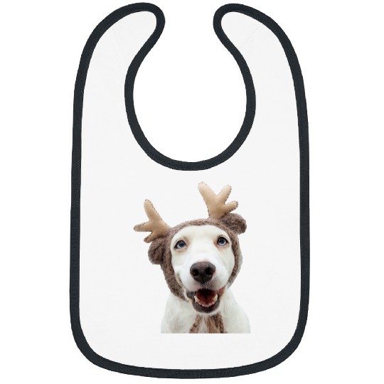 Funny Labrador Lab Dog Yellow Lab Santa Hat Image Christmas Labrador Retriever 3 Bibs