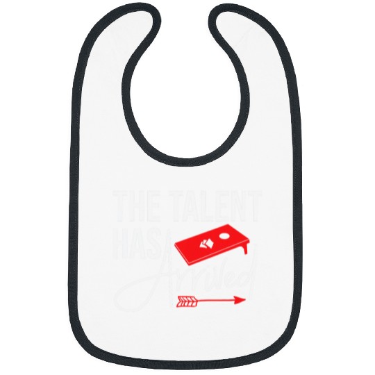 Funny Cornhole Design For Men Women Kids Cornhole Game Lover 1 Bibs