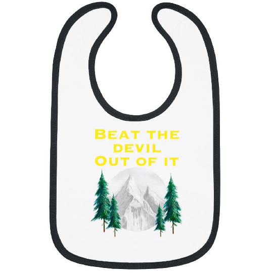 Beat The Devil Out Of ItGift for Wet on Wet Painting Artist Bibs