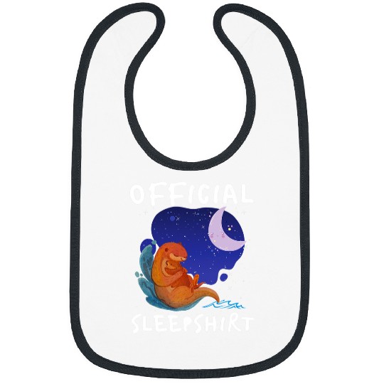 Otters sea otter Official Sleep Bibs