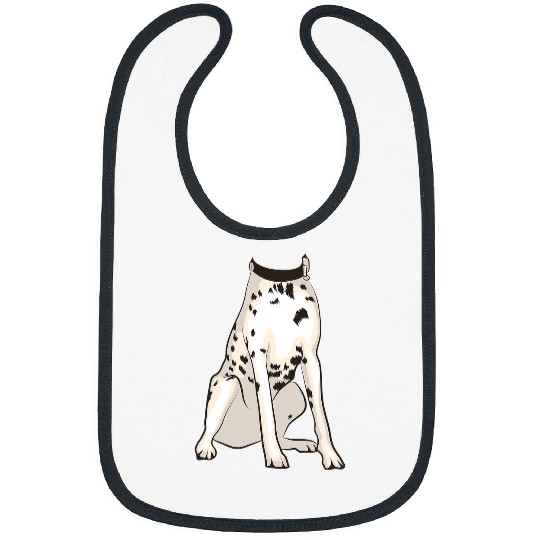 Dalmatian Costume HalloweenCool Simple Animal Funny 250 Dog Lover Dalmatians Dog Bibs