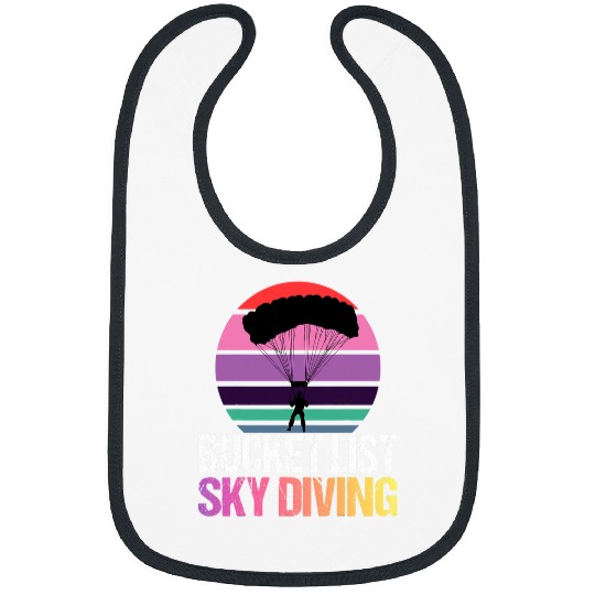 Skydiving Gift Funny Skydiver Skydiving Bucket List Skydiving Vintage Bibs