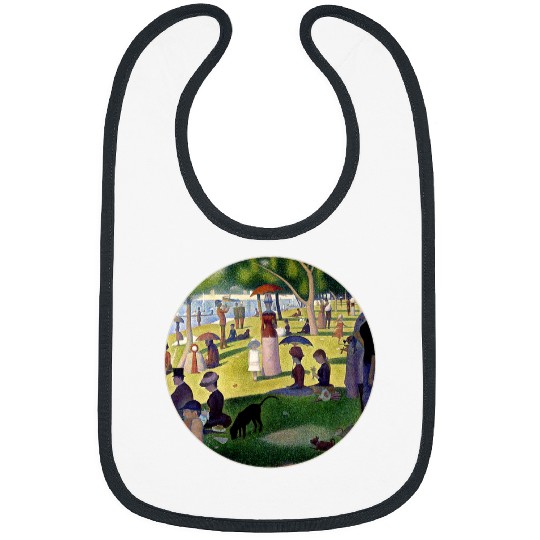 Famous Art Sunday on La Grande Georges Seurat Special Design Bibs