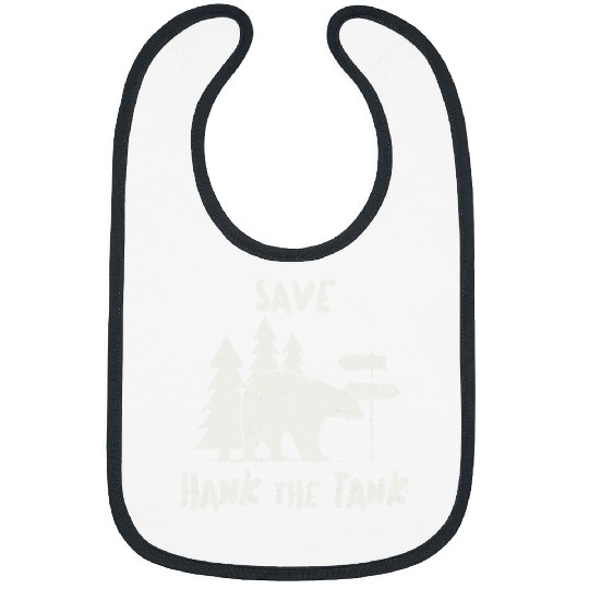 Funny Bear Save Hank The Tank Lake Tahoe californias Big Black Cute Bears Bibs