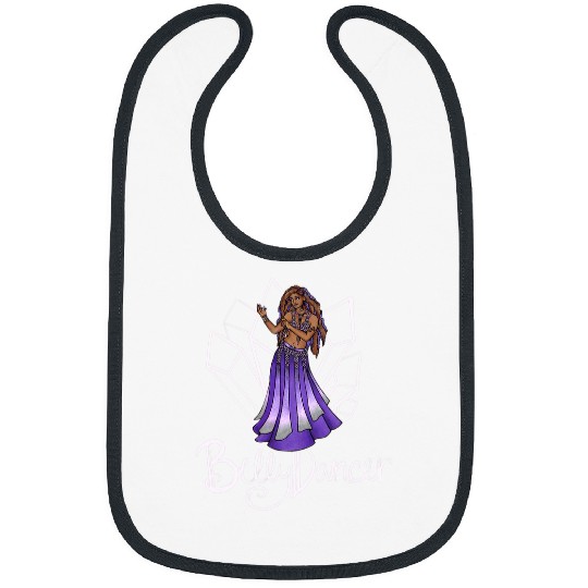 Belly Dancer Art crystal magical belly dance Bibs