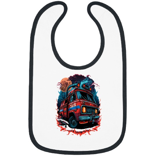 Fireman Firefighter Volunteer Firefighter fires Rescue Firetruck Firefighting 2 Firemen Bibs