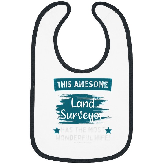 Married Land Surveyor Husband Job Profession Bibs